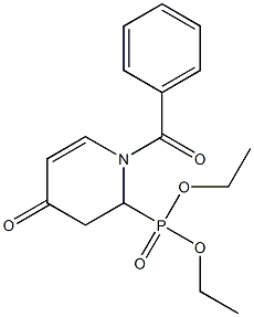  [(1-Benzoyl-4-oxo-1,2,3,4-tetrahydropyridin)-2-yl]phosphonic acid diethyl ester