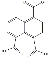 1,4,5-Naphthalenetricarboxylic acid Structure