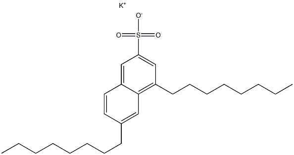 4,6-Dioctyl-2-naphthalenesulfonic acid potassium salt