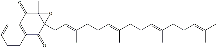 2-Methyl-3-[(2E,6E,10E)-3,7,11,15-tetramethyl-2,6,10,14-hexadecatetrenyl]-2,3-dihydro-2,3-epoxy-1,4-naphthoquinone