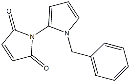 N-(1-Benzyl-1H-pyrrol-2-yl)maleimide,,结构式