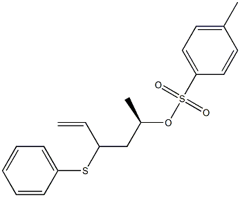 4-Methylbenzenesulfonic acid [(2R)-4-(phenylthio)-5-hexen-2-yl] ester