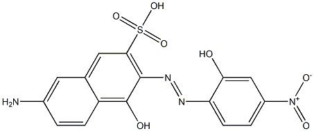 7-Amino-4-hydroxy-3-(2-hydroxy-4-nitrophenylazo)-2-naphthalenesulfonic acid|