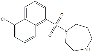 1-[(5-Chloro-1-naphtyl)sulfonyl]hexahydro-1H-1,4-diazepine