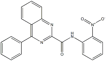  N-(2-Nitrophenyl)-4-phenylquinazoline-2-carboxamide