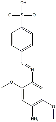 4-(4-Amino-2,5-dimethoxyphenylazo)benzenesulfonic acid