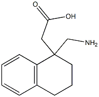 1-Aminomethyl-1,2,3,4-tetrahydronaphthalene-1-acetic acid