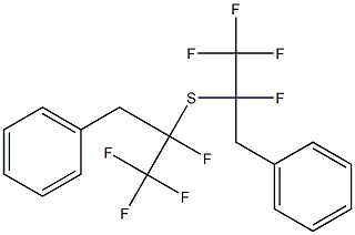 Benzyl(1,2,2,2-tetrafluoroethyl) sulfide Struktur
