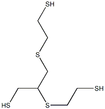 2,3-Bis(2-mercaptoethylthio)propane-1-thiol Structure