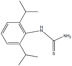 N-(2,6-Diisopropylphenyl)thiourea Structure