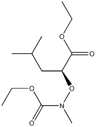 [S,(-)]-2-[[Ethoxycarbonyl(methyl)amino]oxy]-4-methylvaleric acid ethyl ester