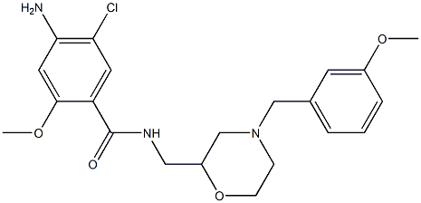 4-Amino-5-chloro-2-methoxy-N-[[4-(3-methoxybenzyl)-2-morpholinyl]methyl]benzamide|