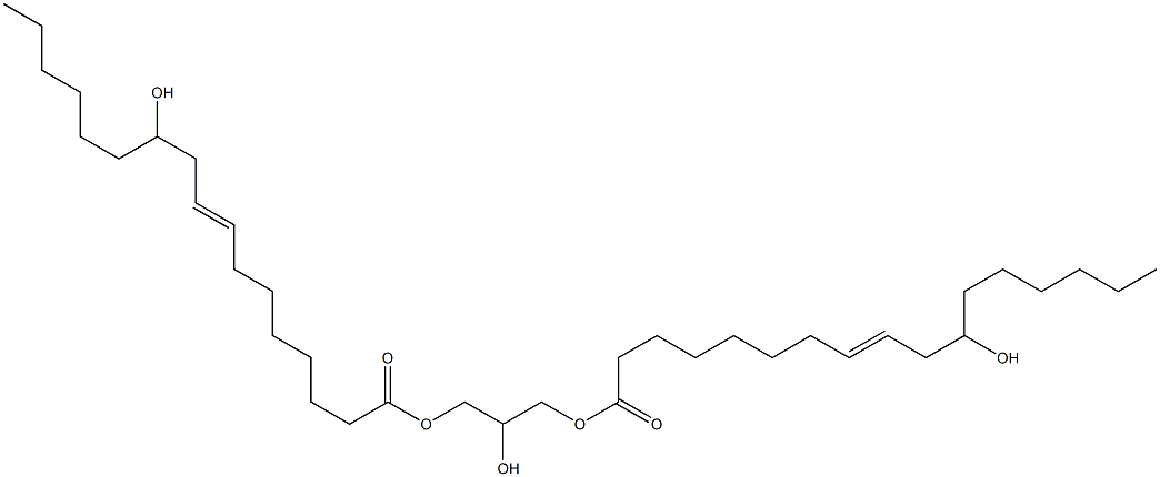  Bis(11-hydroxy-8-heptadecenoic acid)2-hydroxytrimethylene ester