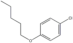 1-(Pentyloxy)-4-chlorobenzene,,结构式