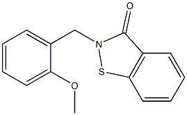  2-[2-Methoxybenzyl]-1,2-benzisothiazol-3(2H)-one