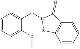 2-[2-Methoxybenzyl]-1,2-benzisothiazol-3(2H)-one