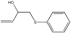 4-Phenylthio-1-buten-3-ol Structure