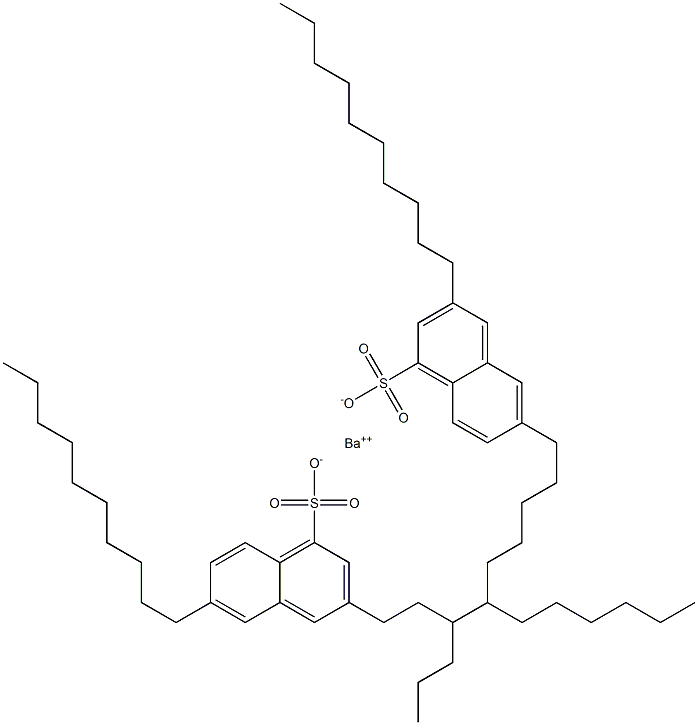  Bis(3,6-didecyl-1-naphthalenesulfonic acid)barium salt