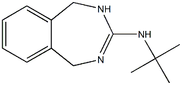 N-tert-Butyl-4,5-dihydro-1H-2,4-benzodiazepin-3-amine Structure