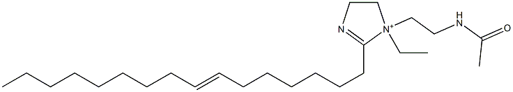 1-[2-(Acetylamino)ethyl]-1-ethyl-2-(7-hexadecenyl)-2-imidazoline-1-ium|