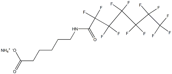 6-[(Tridecafluorohexyl)carbonylamino]hexanoic acid ammonium salt|