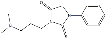  3-[3-(Dimethylamino)propyl]-1-phenyl-2-thioxoimidazolidin-4-one