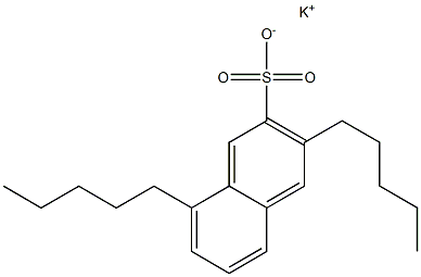 3,8-Dipentyl-2-naphthalenesulfonic acid potassium salt|