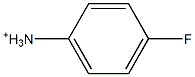 p-Fluoroanilinium Structure