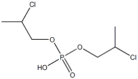 Phosphoric acid hydrogen bis(2-chloropropyl) ester