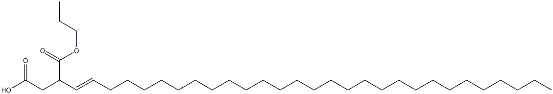 3-(1-Nonacosenyl)succinic acid 1-hydrogen 4-propyl ester