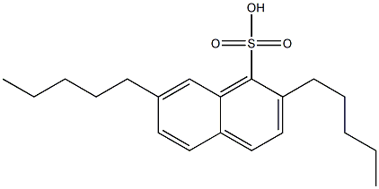  2,7-Dipentyl-1-naphthalenesulfonic acid