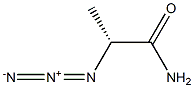 [R,(-)]-2-Azidopropionamide Struktur