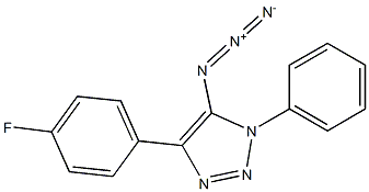 5-Azido-4-(4-fluorophenyl)-1-phenyl-1H-1,2,3-triazole