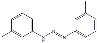 1,3-Bis(3-methylphenyl)triazene,,结构式