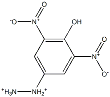 4-ジアゾニオ-2,6-ジニトロフェノール 化学構造式