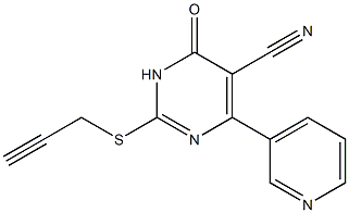 6-(3-Pyridinyl)-5-cyano-2-(2-propynyl)thiopyrimidin-4(3H)-one|