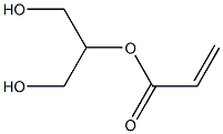 Glycerin 2-acrylate 结构式