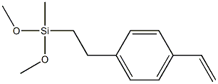 1-[2-[Dimethoxy(methyl)silyl]ethyl]-4-vinylbenzene|