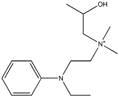 N-[2-(Ethylphenylamino)ethyl]-2-hydroxy-N,N-dimethyl-1-propanaminium