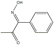 1-Phenyl-1,2-propanedione 1-oxime Struktur