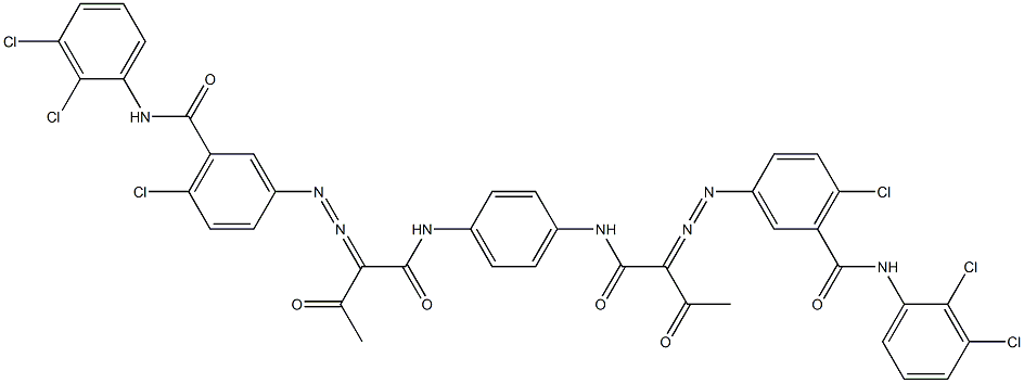 3,3'-[1,4-Phenylenebis[iminocarbonyl(acetylmethylene)azo]]bis[N-(2,3-dichlorophenyl)-6-chlorobenzamide]