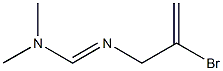 N2-(2-ブロモアリル)-N1,N1-ジメチルホルムアミジン 化学構造式