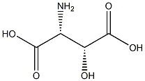 (3R)-3-Hydroxy-D-aspartic acid Structure