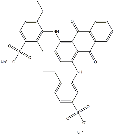 3,3'-[[(9,10-Dihydro-9,10-dioxoanthracene)-1,4-diyl]diimino]bis[4-ethyl-2-methylbenzenesulfonic acid]disodium salt