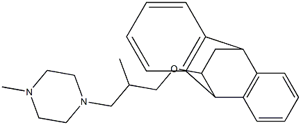 1-[3-[(9,10-Dihydro-9,10-ethanoanthracen-11-yl)oxy]-2-methylpropyl]-4-methylpiperazine