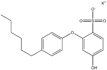 5-Hydroxy-4'-hexyl[oxybisbenzene]-2-sulfonic acid potassium salt|