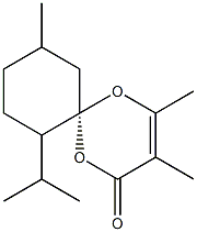  (6S)-7-Isopropyl-2,3,10-trimethyl-1,5-dioxaspiro[5.5]undec-2-en-4-one