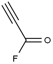 Propynoic fluoride Struktur