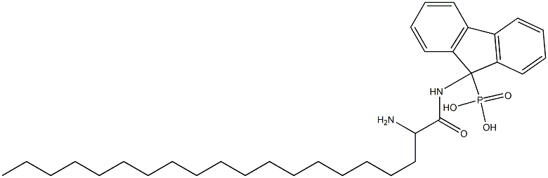 [9-[(2-Aminoicosanoyl)amino]-9H-fluoren-9-yl]phosphonic acid