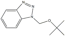 1-(tert-Butoxymethyl)-1H-benzotriazole,,结构式